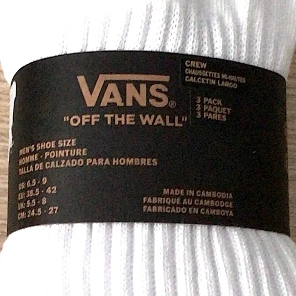 Vans new tags